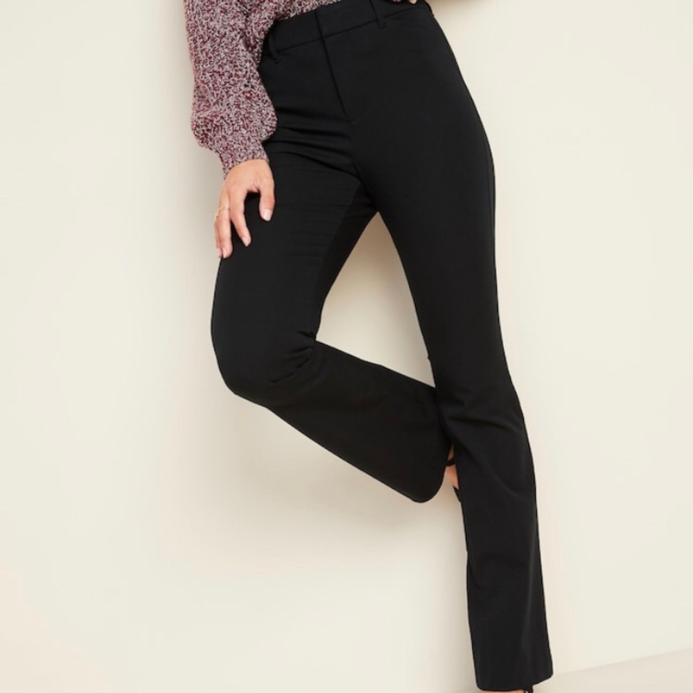 NWT Old Navy High Waisted Pixie Pants Full Length
